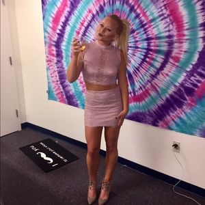 2 piece skirt and top